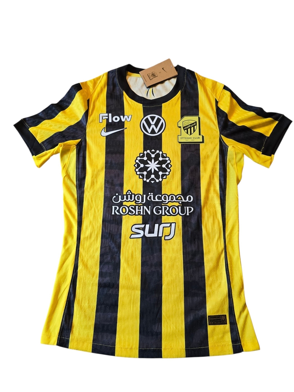 Nike Ittihad Club 25/26 Stadium Home Jersey Size S